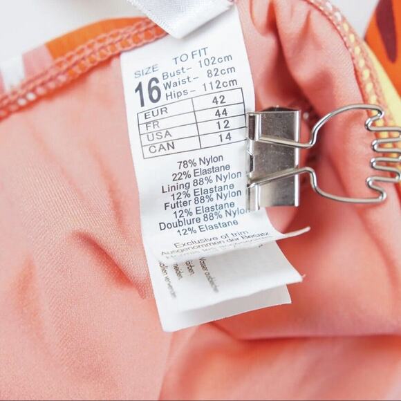 Seafolly Cut Copy Hipster Bikini Swim Bottom Womens Sz US 12 - Picture 4 of 6